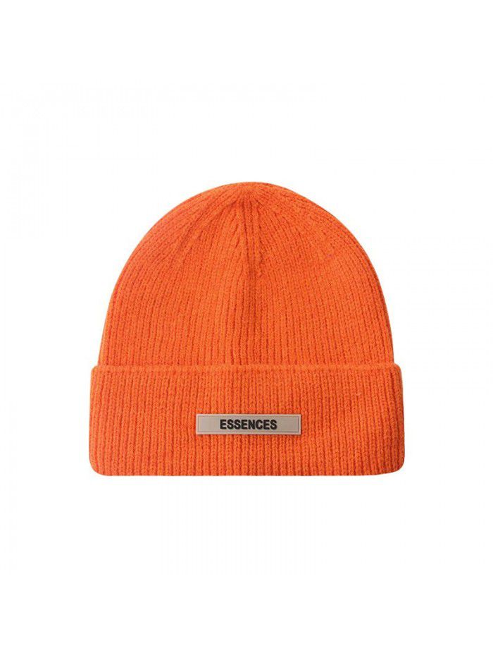 Woven hat Korean version Baotou cold hat warm woolen hat female winter