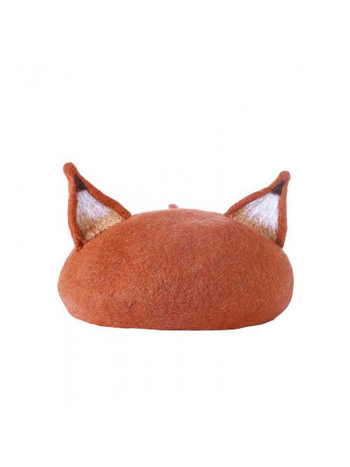Parent-child Autumn/Winter Beret hat Sheep felt ha...