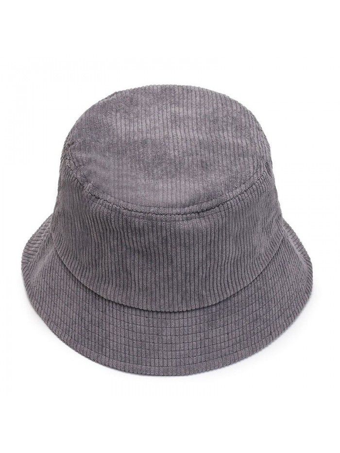 Corduroy beret decorated hat