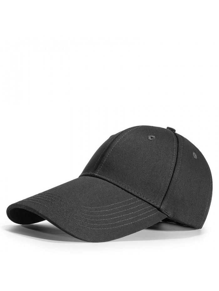 Baseball cap men's and women's casual solid color cap