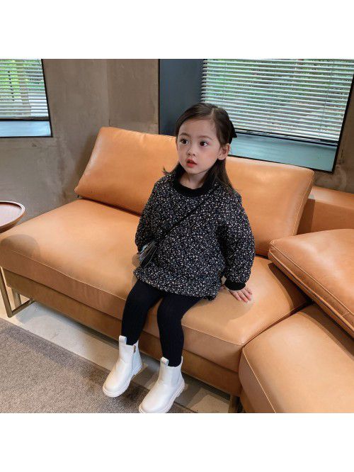 Girls' cotton padded suit  winter new childre...