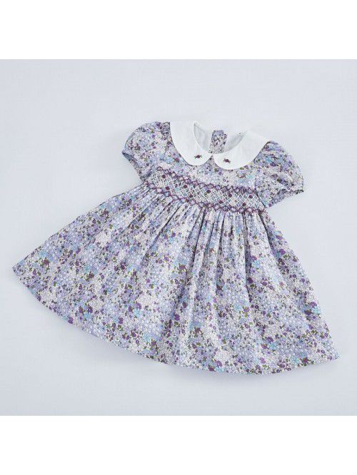  summer new girls' dress Korean printed child...