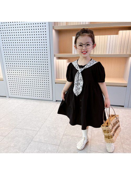 Girls' dress  summer new children's prin...