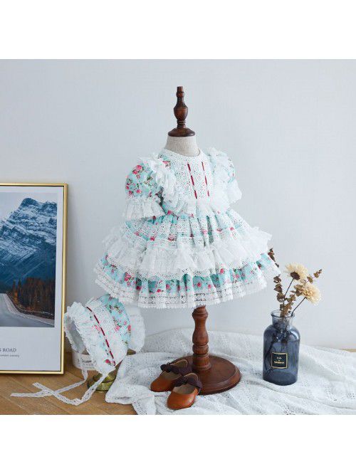 European and American children's skirt  summe...