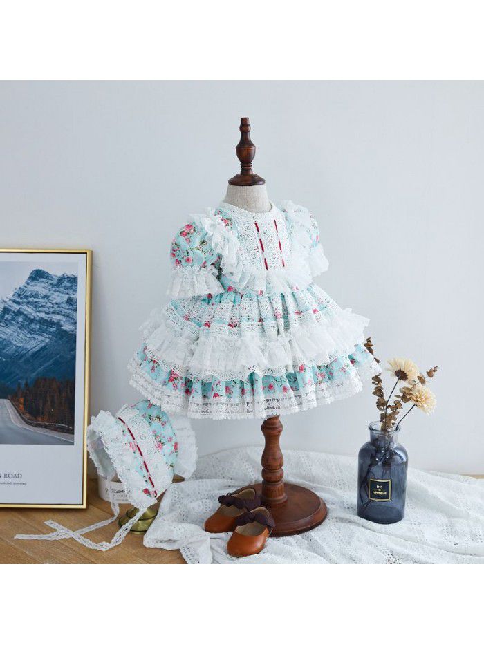 European and American children's skirt  summer new girl's dress fashion shawl gauze skirt custom children's princess skirt children's skirt 