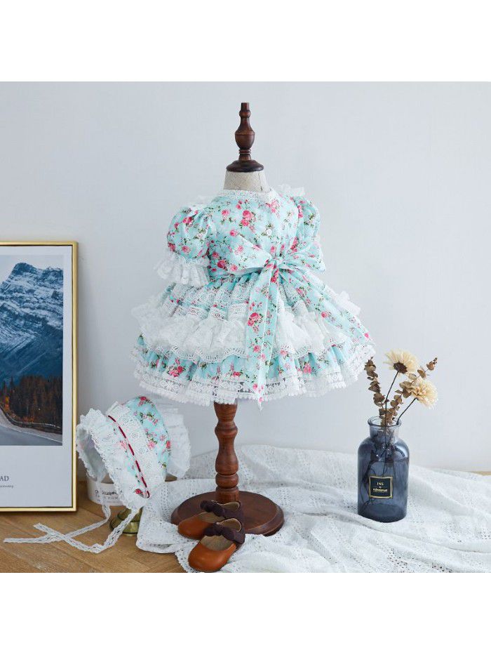 European and American children's skirt  summer new girl's dress fashion shawl gauze skirt custom children's princess skirt children's skirt 