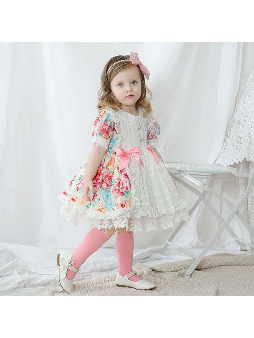 Baby dress Birthday Dress pompous skirt children S...