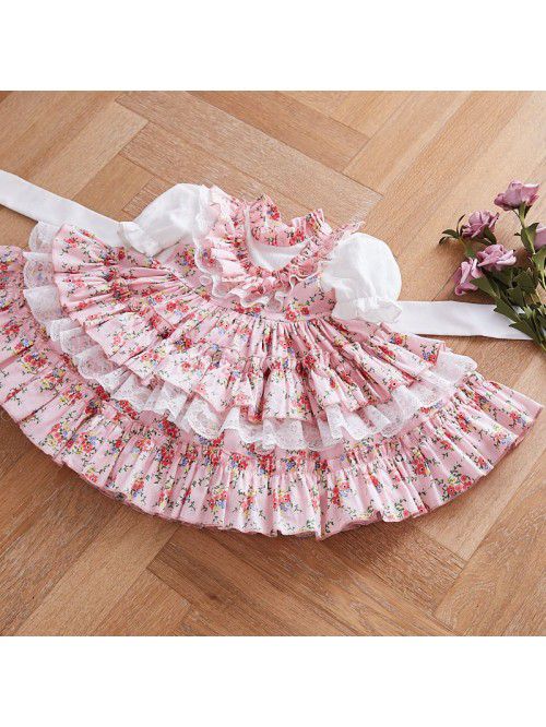 Spanish children's skirt 3-year-old girl crow...