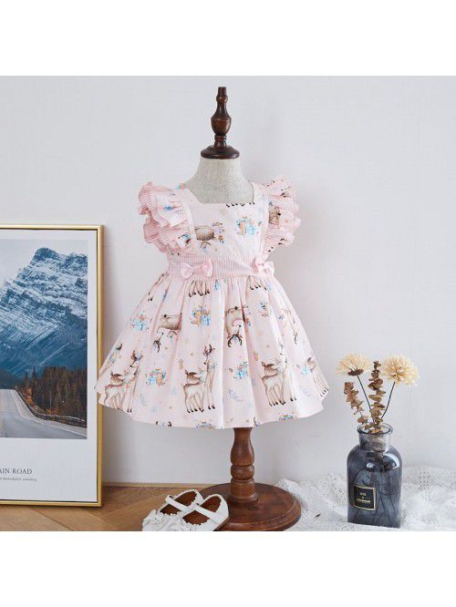  summer new floral girls' dress children'...