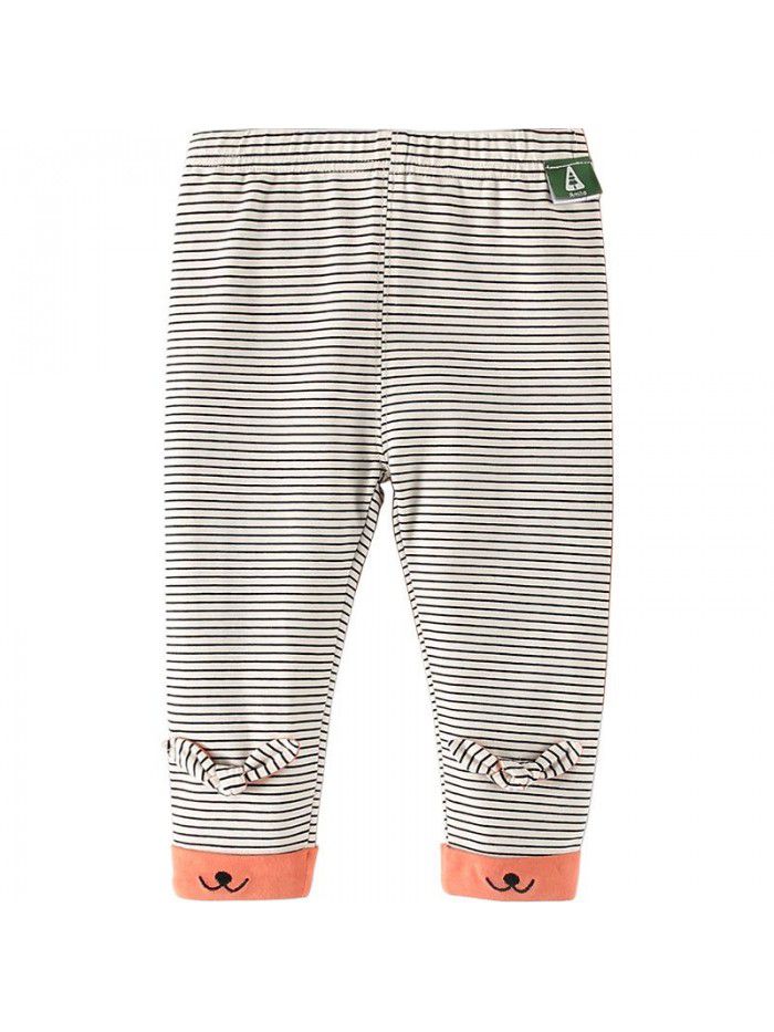 Amila Amila children's wear baby striped Leggings 
