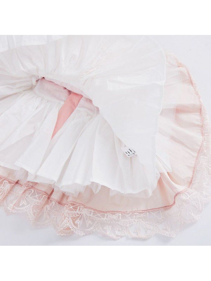 [factory] European and American girl's dress suit Lolita princess skirt Spanish children's dress pompous skirt children's dress processing 
