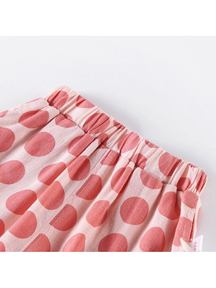 New children's clothing  baby summer Pants Girls' light pants 