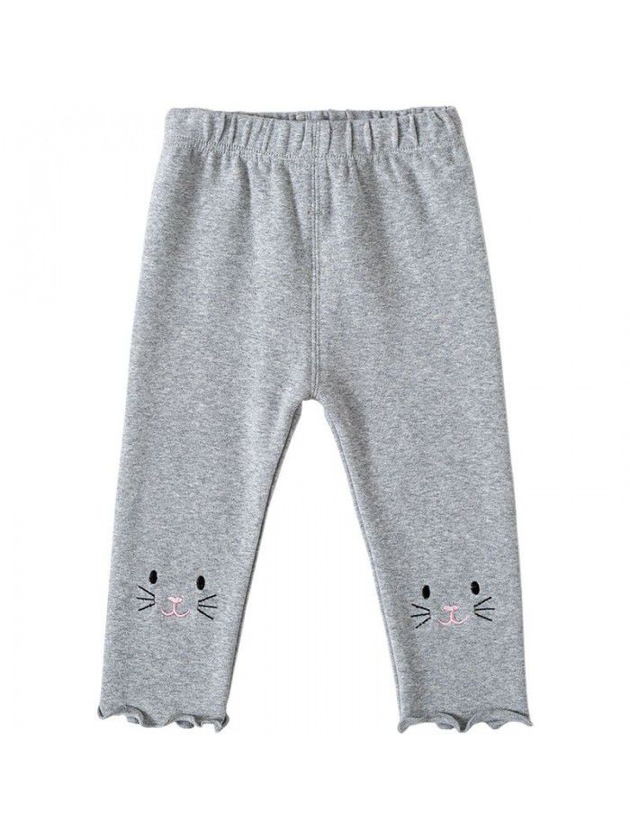 Children's wear girls' pants  new spring and autumn 0-4 years old baby girls' thin pants 