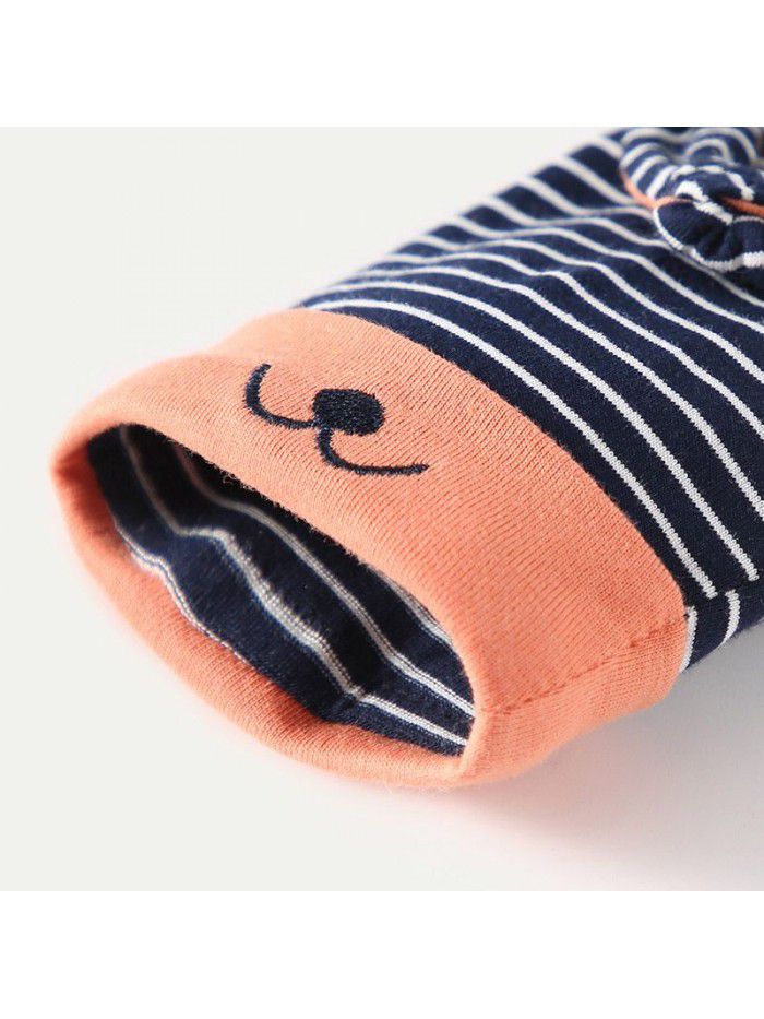 Amila Amila children's wear baby striped Leggings 