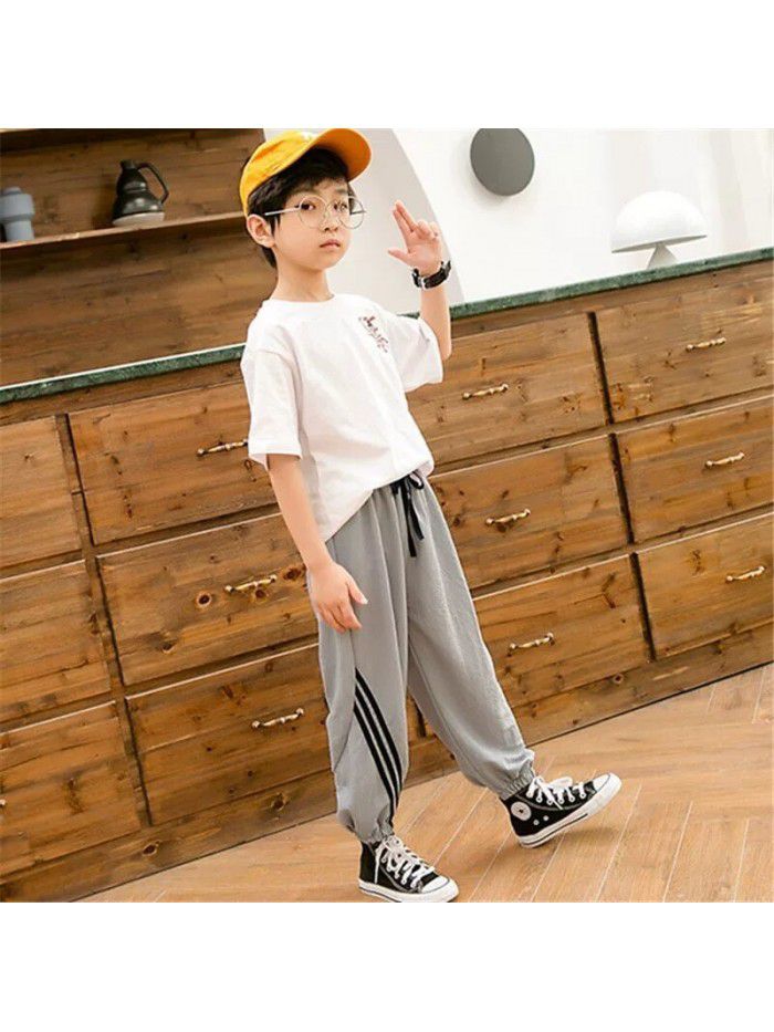  summer new girls' Lantern pants 
