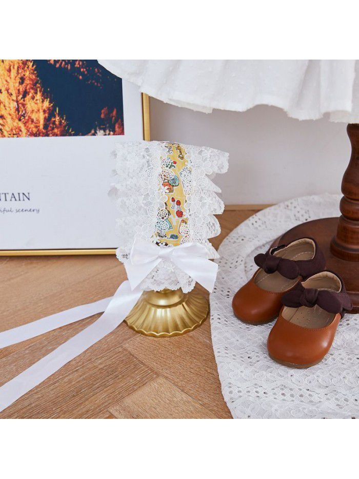 new children's wear children's floral dress maid skirt children's Lolita skirt 