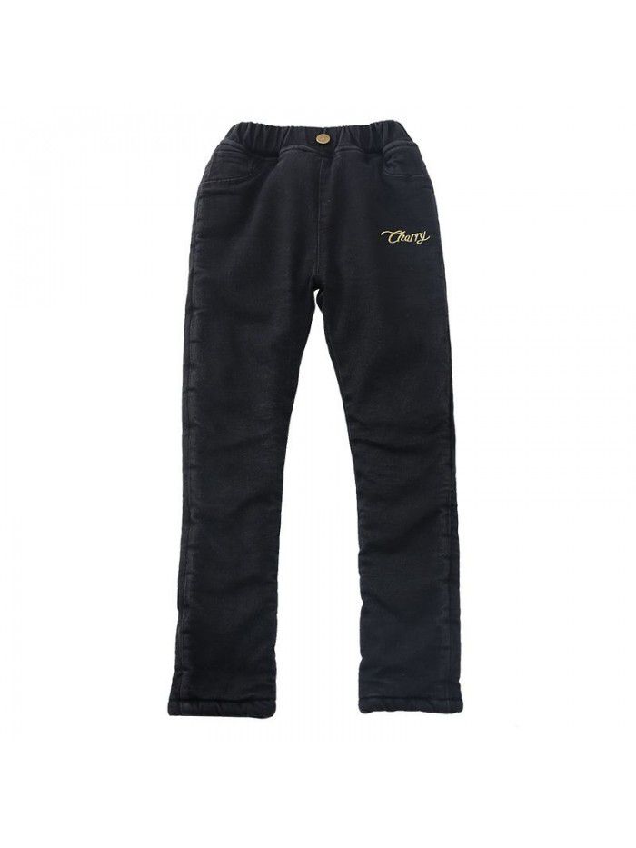 Girls' spring pants  new fashionable foreign style jeans pants 