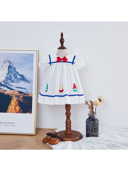 [factory] Girls' dress  summer new foreign st...