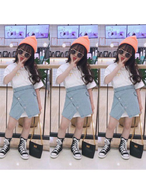  Short Sleeve T-Shirt Korean set children's c...