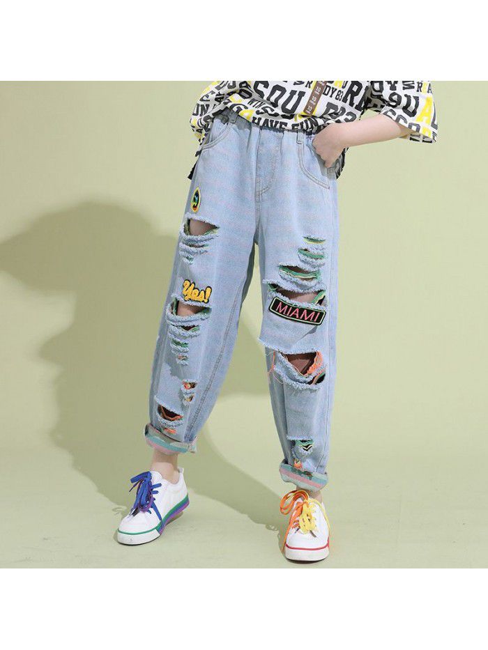 children's clothing new Korean summer children's pants 