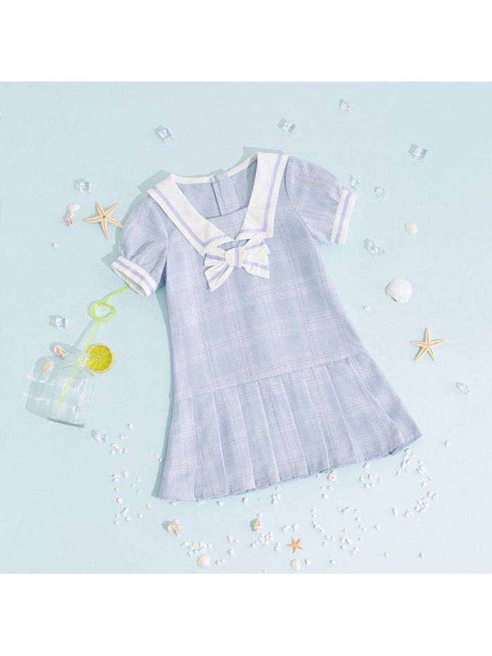 style dress children's clothing one hair generation baby summer  new children's College skirt children 