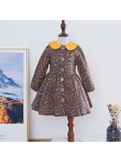 Ins spring children's dress new European and ...