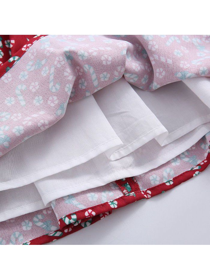 Girls'  new set: Children's spring Princess Dress three piece children's fashion dress 