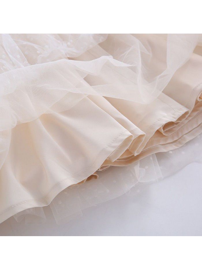 Girls' spring dress  new European and American Princess Dress for children 
