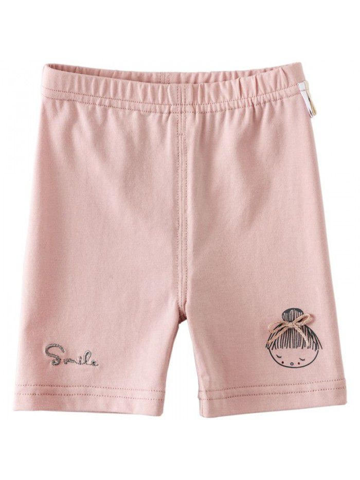 Women's pants summer  new 1-3 children's Korean Capris 0 baby solid color underwear 