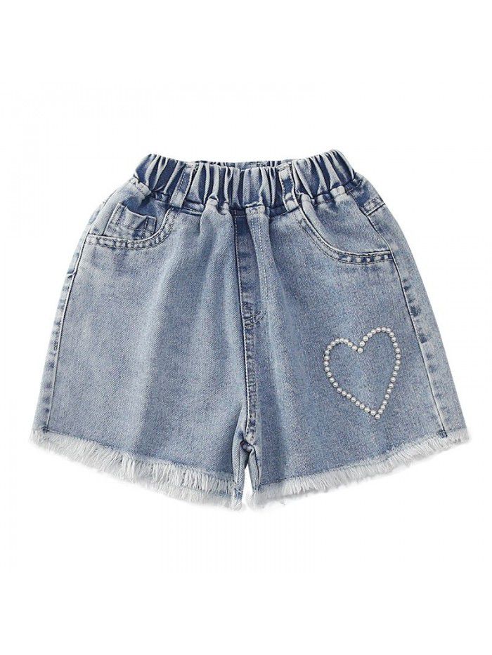 Girls' Jeans Shorts summer clothes little girls' foreign style 