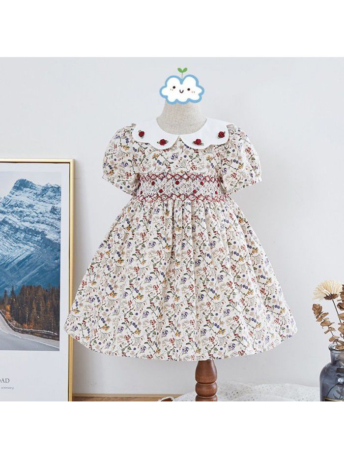 New Handmade floral dress for summer  