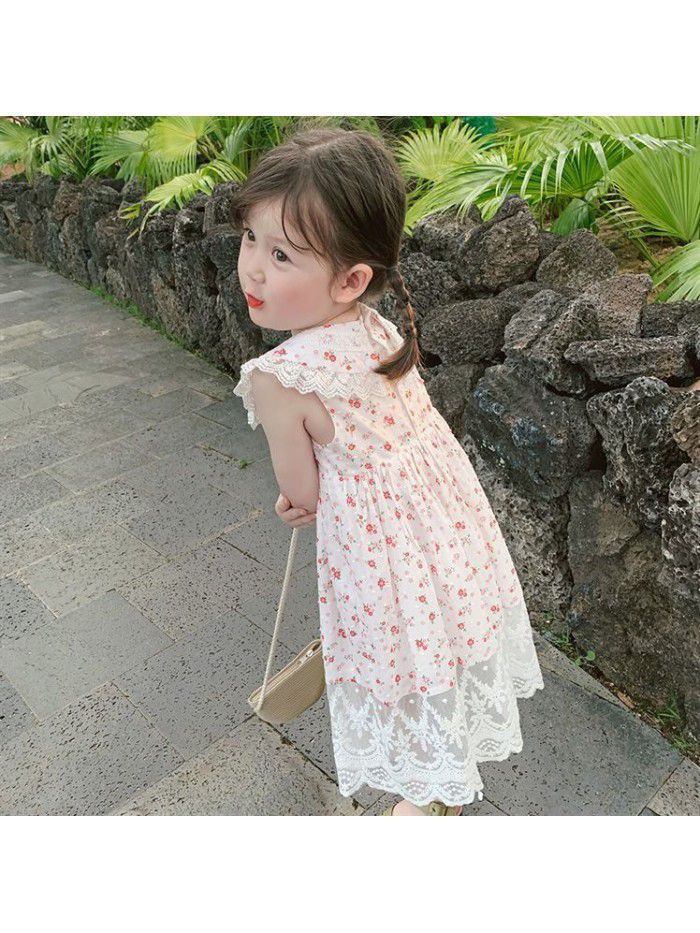 Children's  new summer dress girls' skirt 