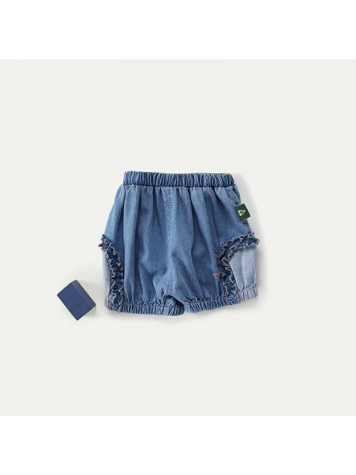 Amila children's printed shorts summer girls&...