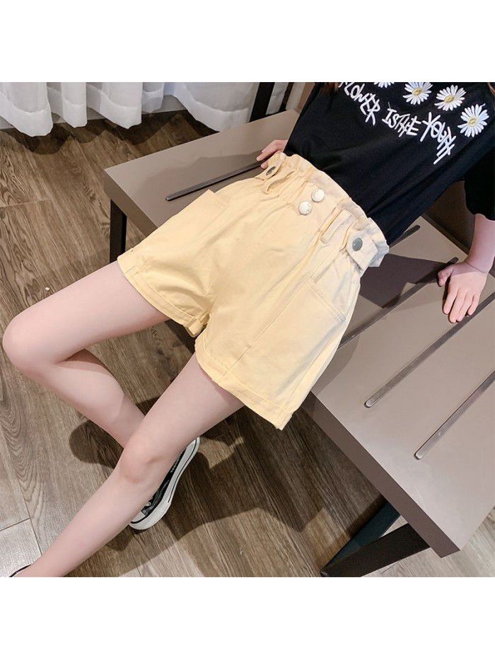 Girls' shorts summer  new Korean children's casual wear 