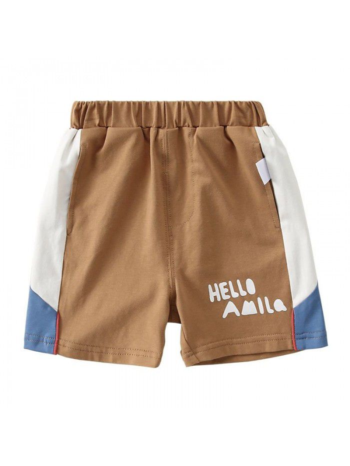 Amila children's wear boys' Sports Shorts summer  new children's loose fitting boys' pants fashion 