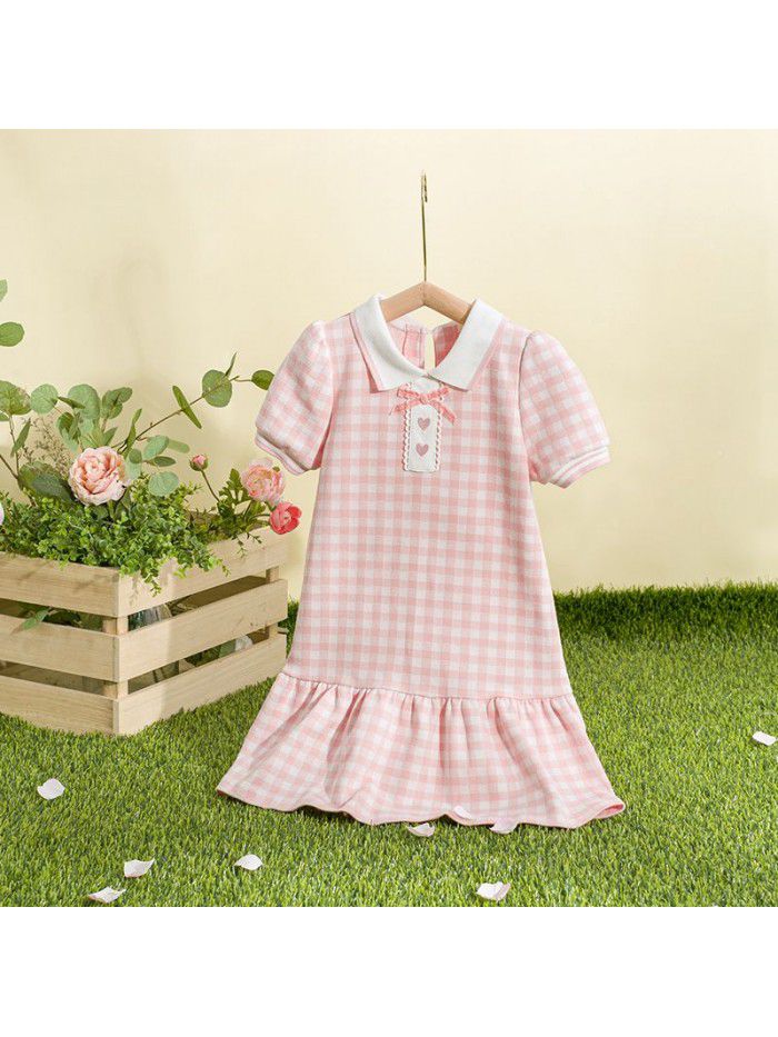 Cicie girl's dress Korean children's wear one hair generation baby summer  new children's printed skirt 