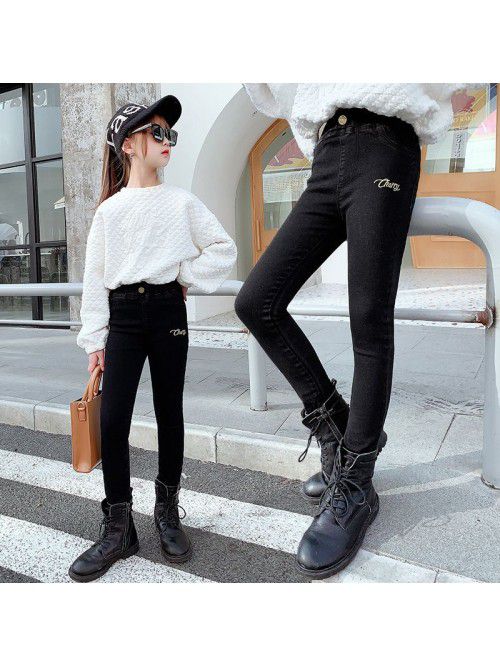 Girls' spring pants  new fashionable foreign ...