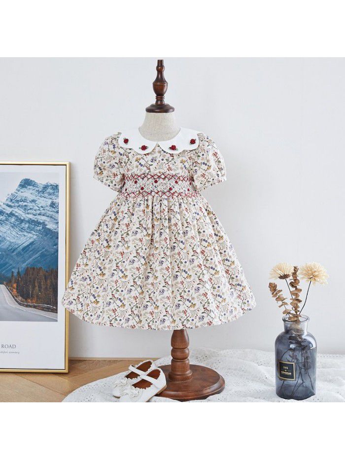 New Handmade floral dress for summer  