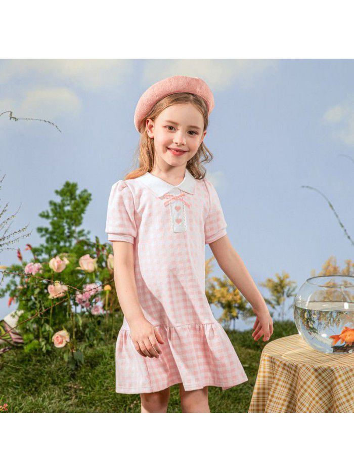 Cicie girl's dress Korean children's wear one hair generation baby summer  new children's printed skirt 