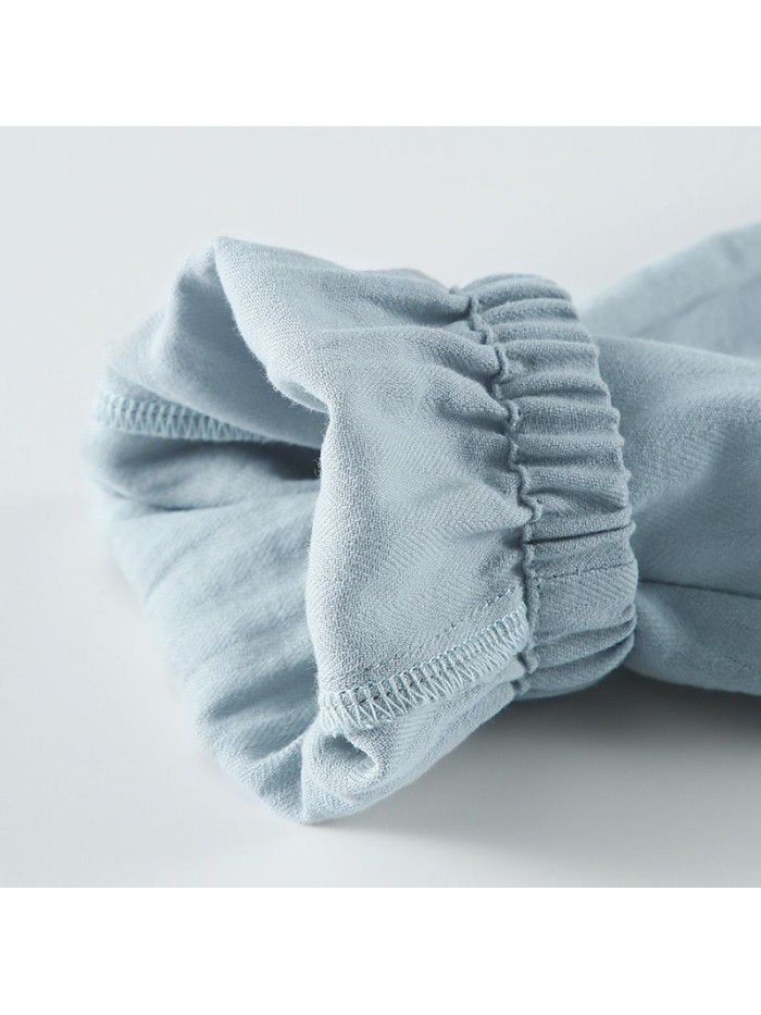 Amila children's clothing boys'  summer new baby boys' thin cotton casual pants boys' anti mosquito pants 