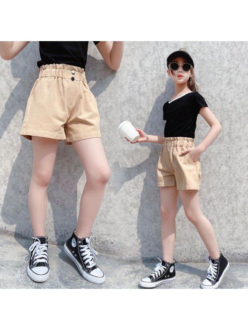 Girls' shorts  new summer kids' thin hot...
