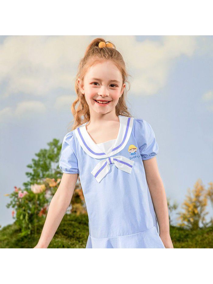 Cicie girl's dress Korean children's wear one hair generation baby summer  new children's dress 