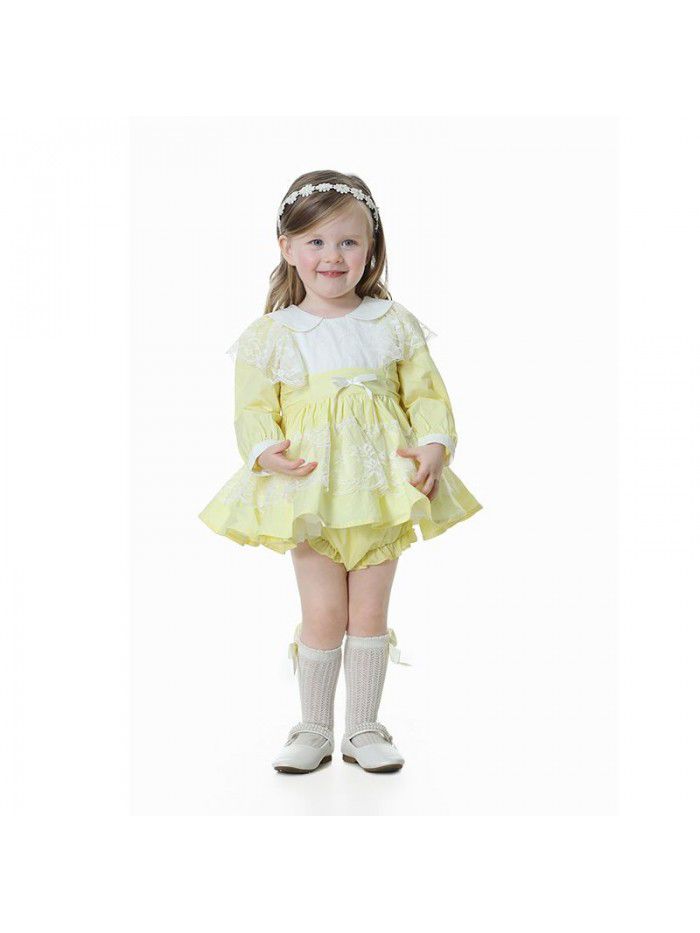 Children's long sleeve Princess Dress 