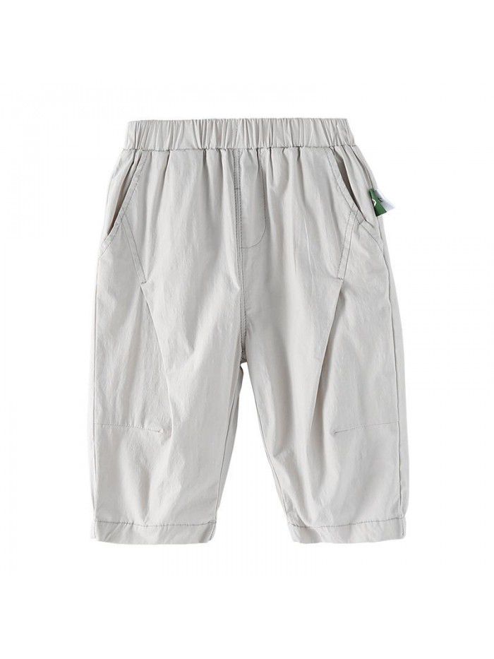 Amila children's casual pants summer  new children's loose fitting summer pants for boys 