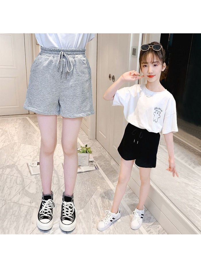 Girls' summer wear  new style of foreign style Korean version 