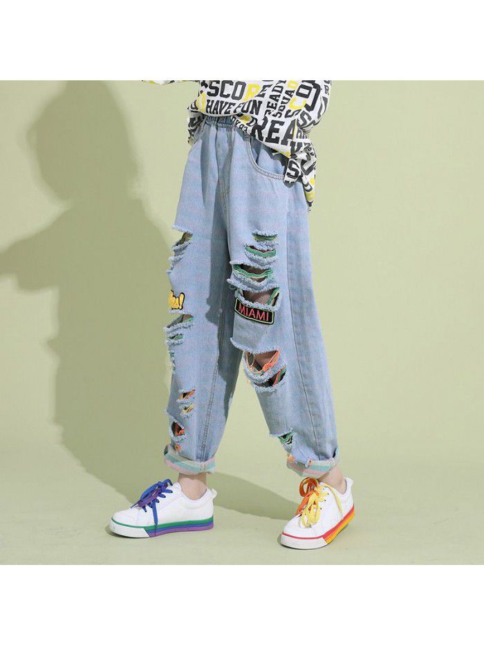 children's clothing new Korean summer children's pants 