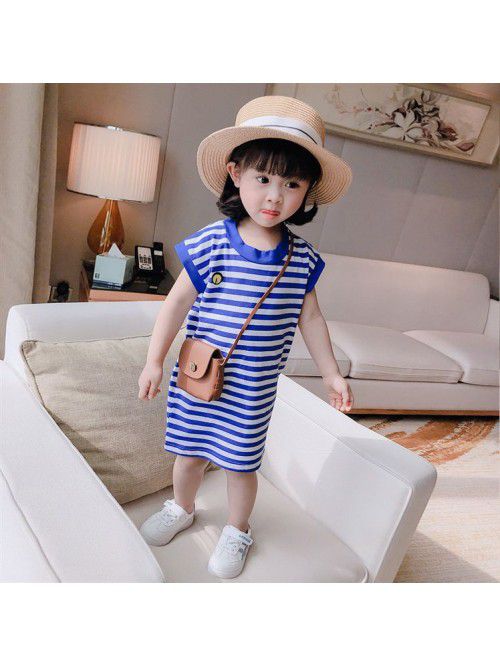Children's wear  summer new girl's navy ...