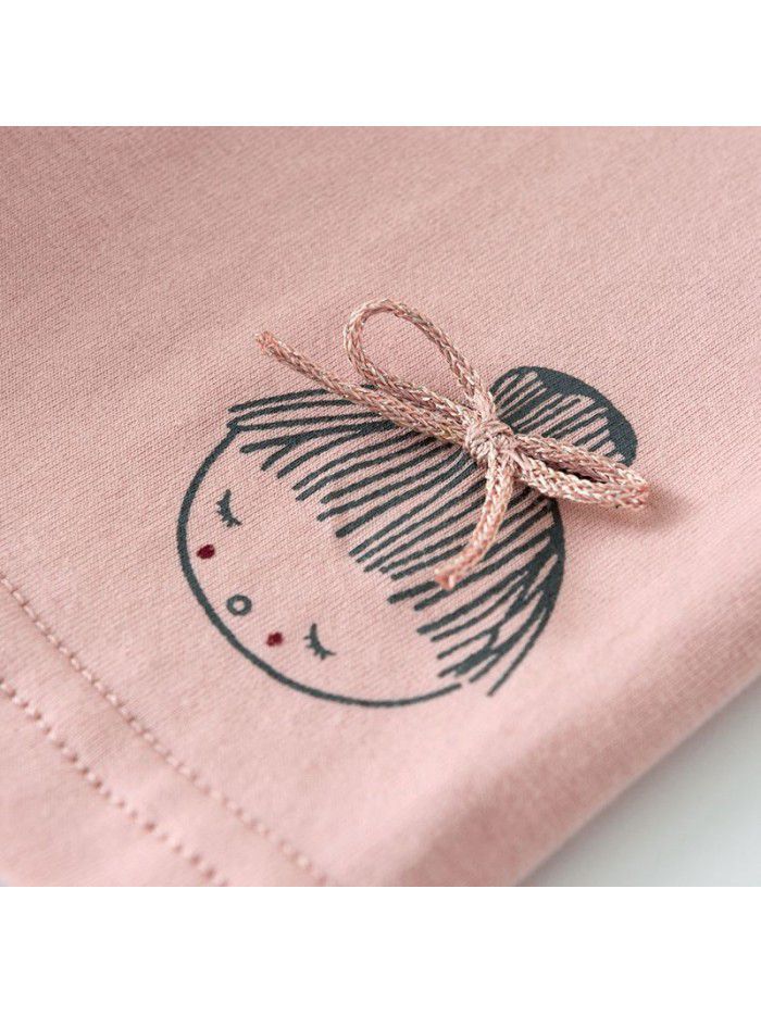 Women's pants summer  new 1-3 children's Korean Capris 0 baby solid color underwear 