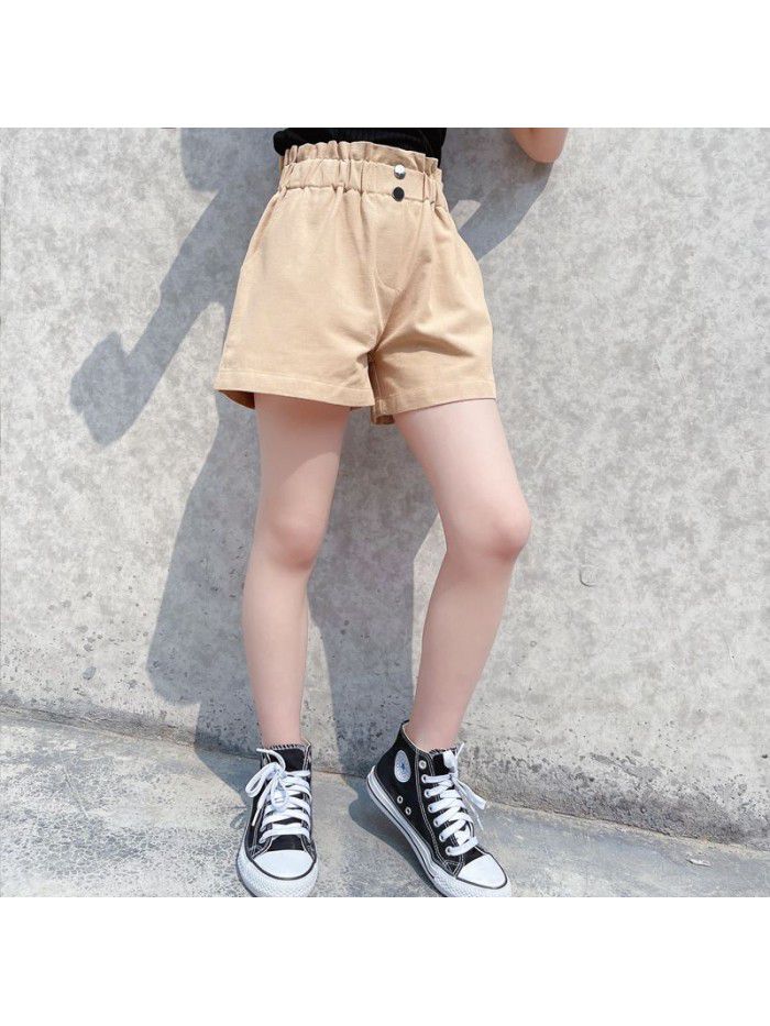 Girls' shorts  new summer kids' thin hot pants 