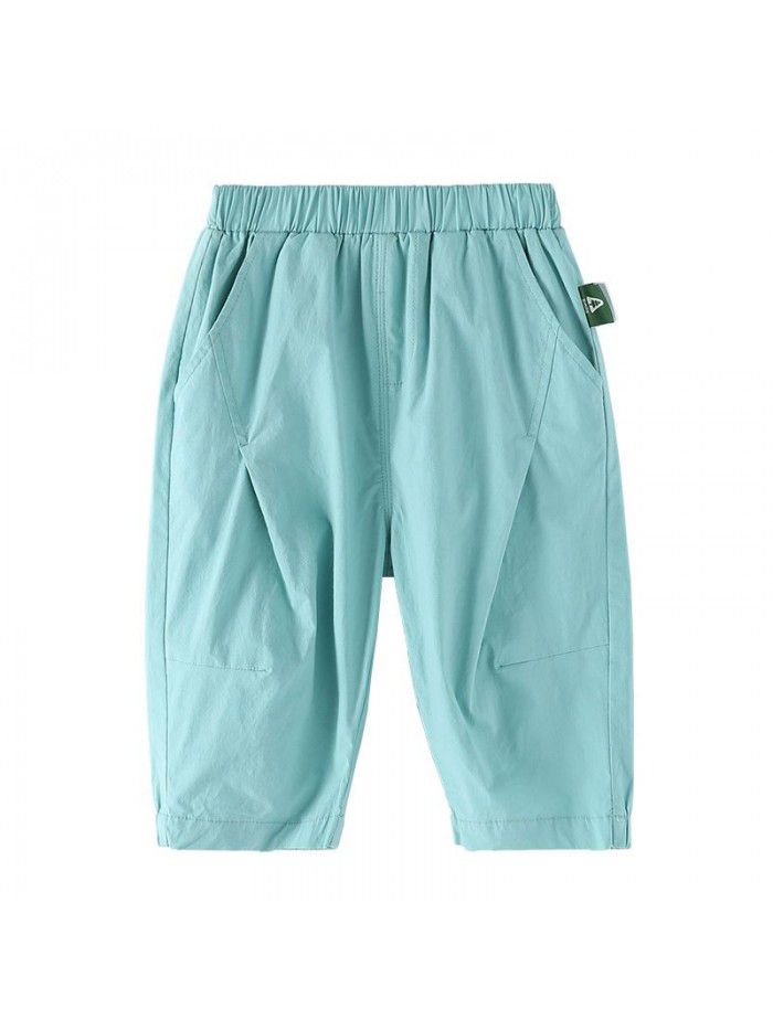 Amila children's casual pants summer  new children's loose fitting summer pants for boys 